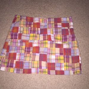 Adorable Jcrew multi color skirt. Size 2